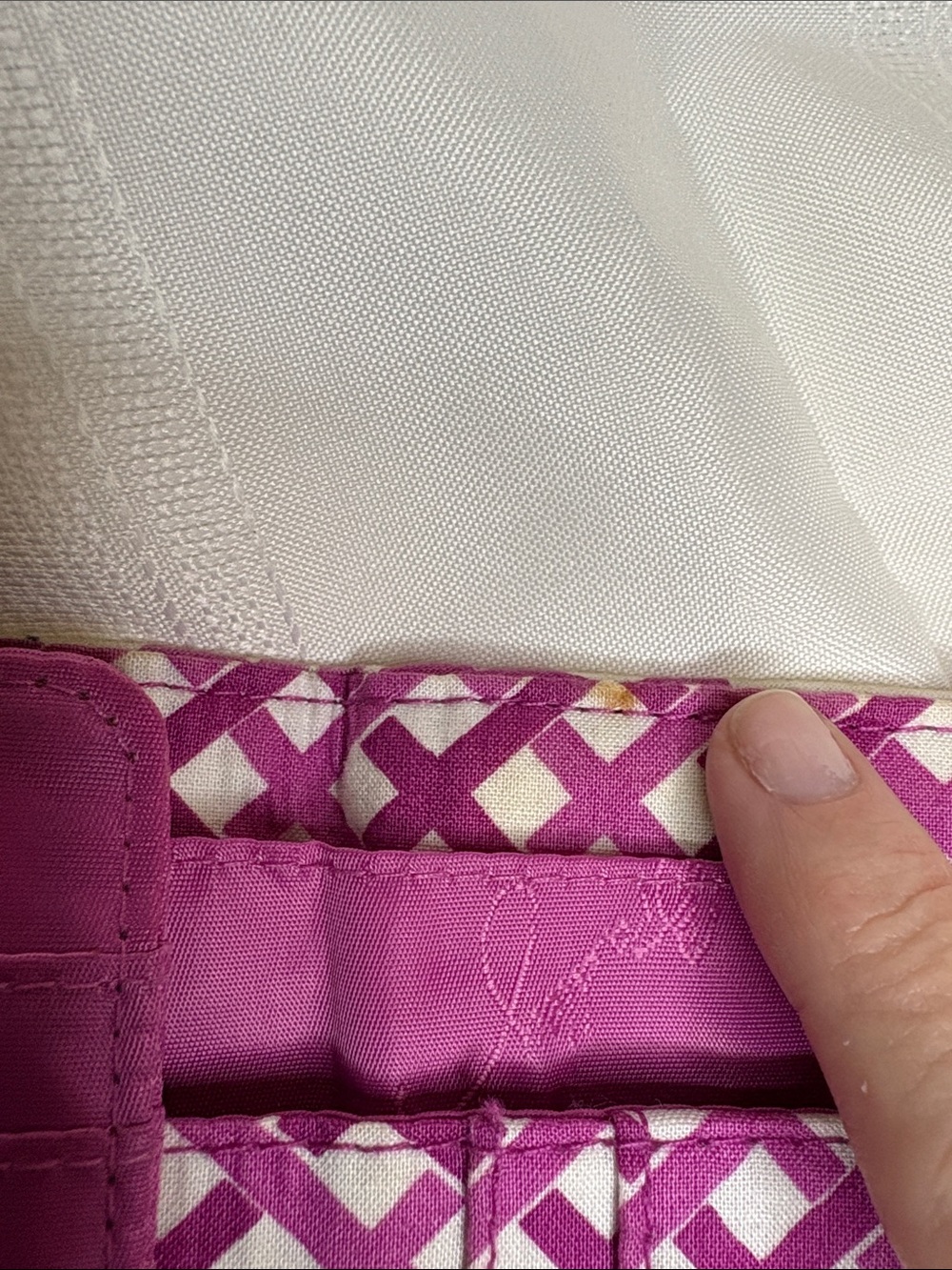 Vera Bradley Retired Julep Tulip Quilted Trifold Wallet - Picture 9 of 14